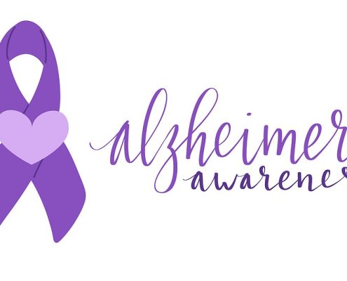 Alzheimers awareness icon